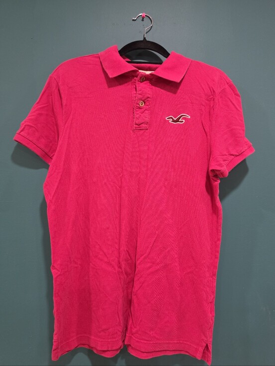 Hollister Other - Hollister Pacific Merchants Pink Polo Shirt Men’s M Y2K Preppy